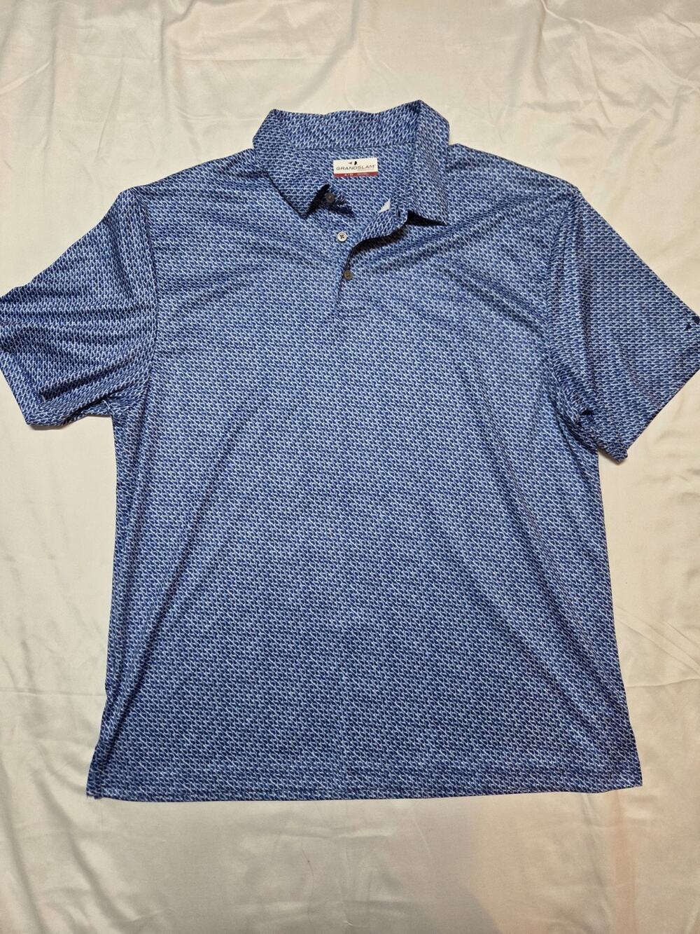 Grand Slam Performance Men's Short Sleeve Golf Polo Shirt Xl